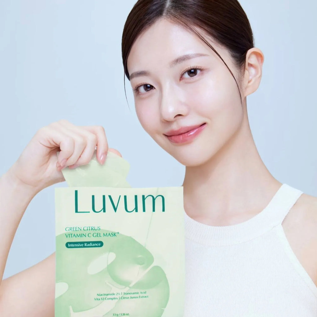 luvum Green Citrus Vitamin C Gel Mask+ 5ea