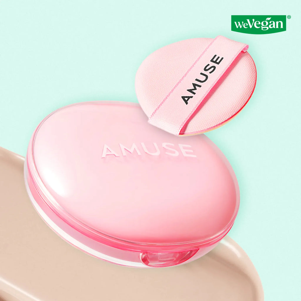 AMUSE Dew Power Vegan Cushion(+Refill)