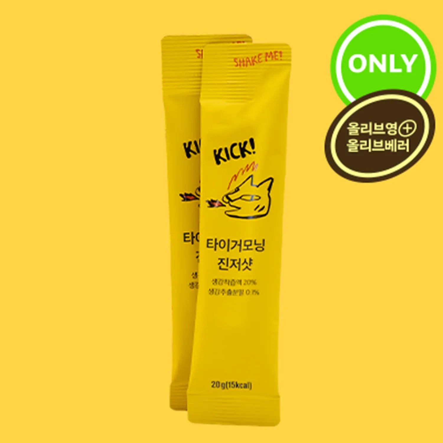 Tigermorning Ginger Shot Stick 20g 1ea