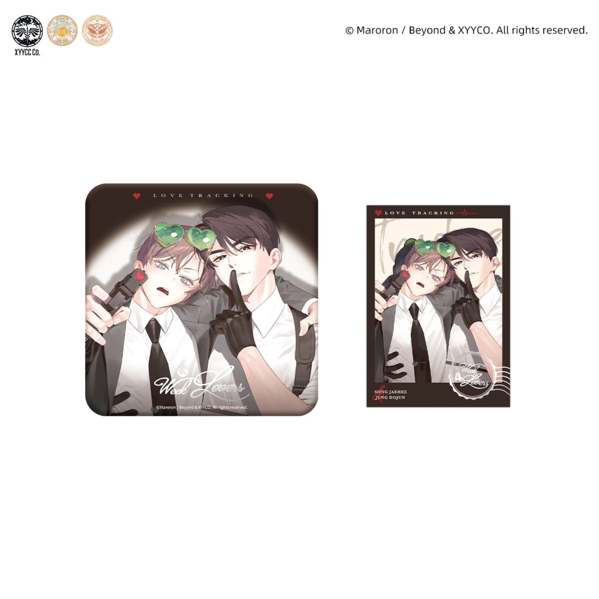 4 Week Lovers | Lian Ai Zhui Zong & Xue Sheng Shi Dai & Zhi Jian Chan Rao Series MercuryStudio Anime Goods - FUNIMECITY