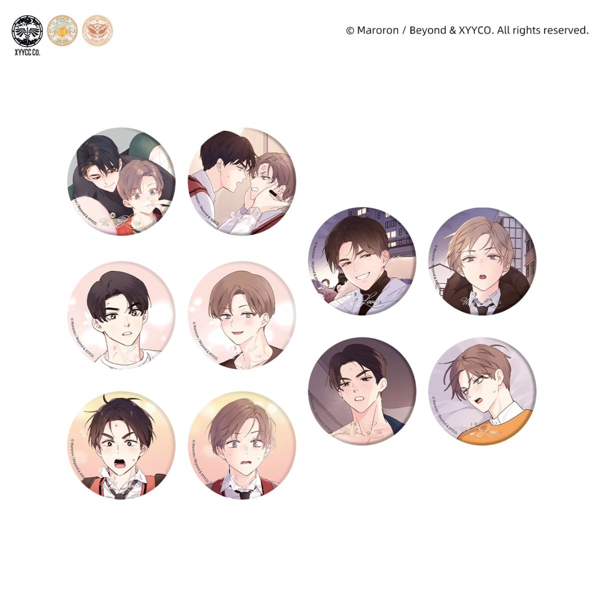4 Week Lovers | Lian Ai Zhui Zong & Xue Sheng Shi Dai & Zhi Jian Chan Rao Series MercuryStudio Anime Goods - FUNIMECITY