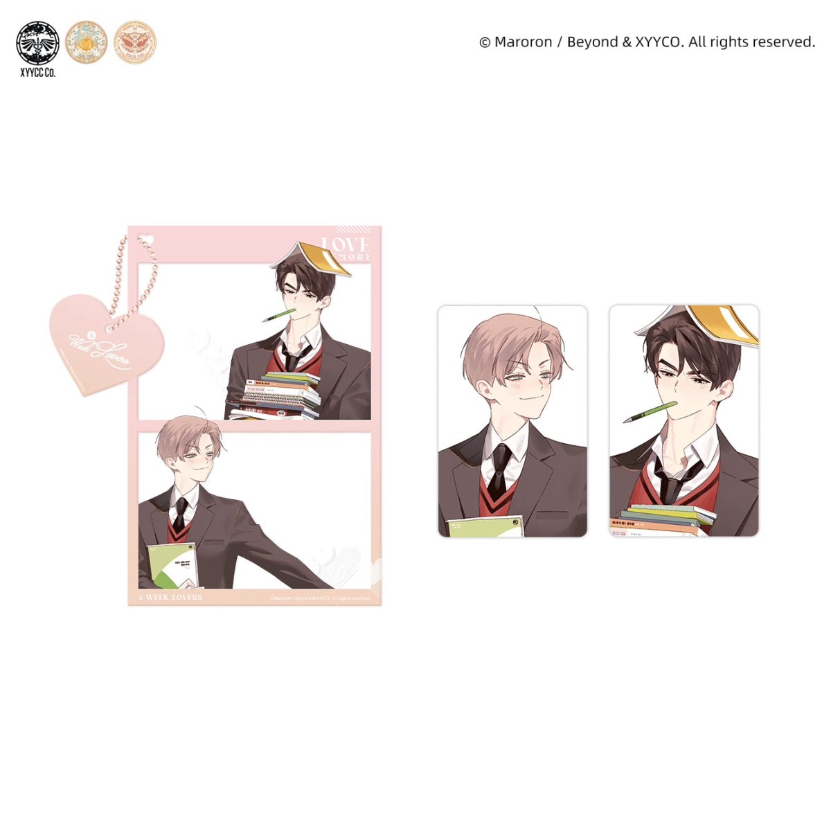 4 Week Lovers | Lian Ai Zhui Zong & Xue Sheng Shi Dai & Zhi Jian Chan Rao Series MercuryStudio Anime Goods - FUNIMECITY