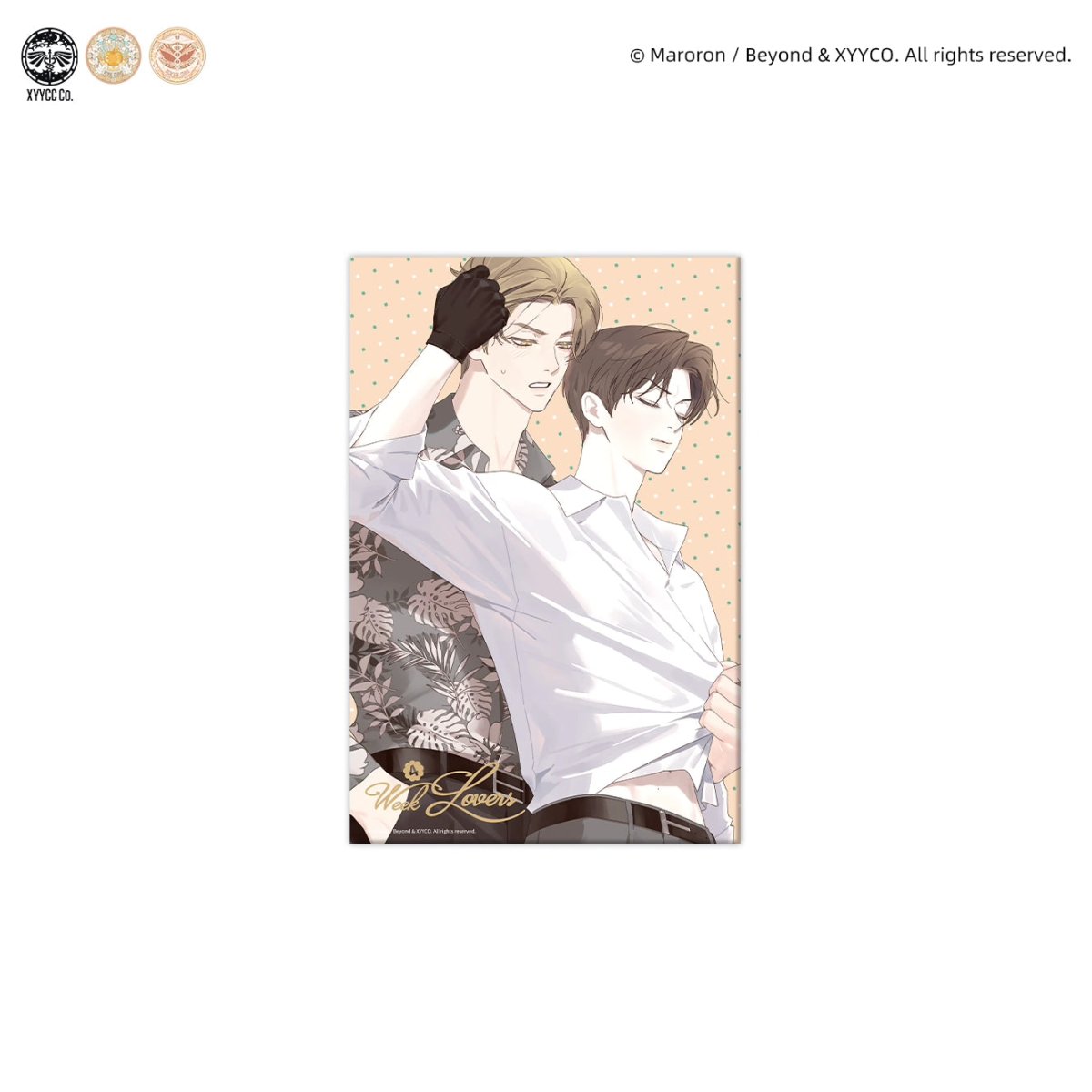 4 Week Lovers | Lian Ai Zhui Zong & Xue Sheng Shi Dai & Zhi Jian Chan Rao Series MercuryStudio Anime Goods - FUNIMECITY
