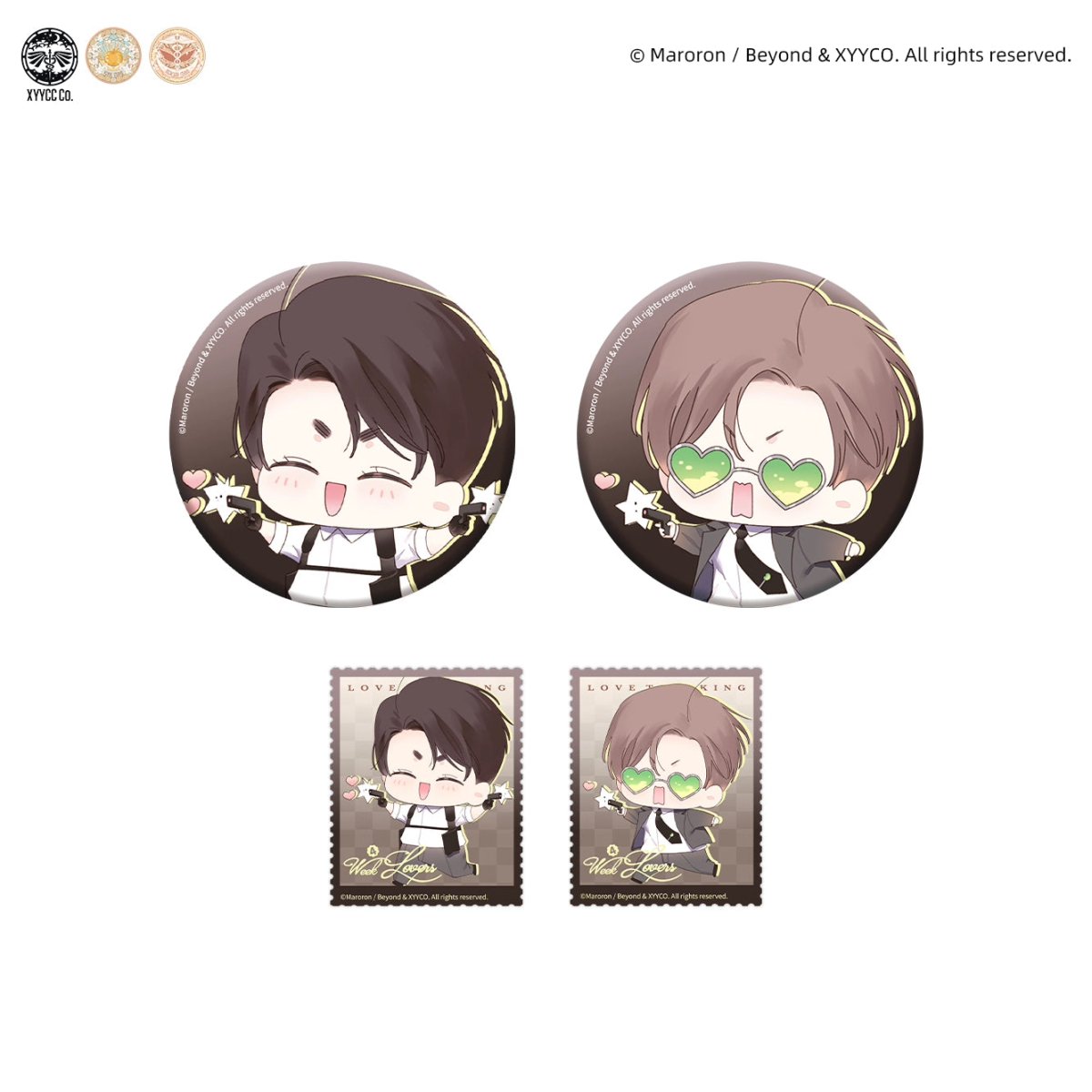 4 Week Lovers | Lian Ai Zhui Zong & Xue Sheng Shi Dai & Zhi Jian Chan Rao Series MercuryStudio Anime Goods - FUNIMECITY