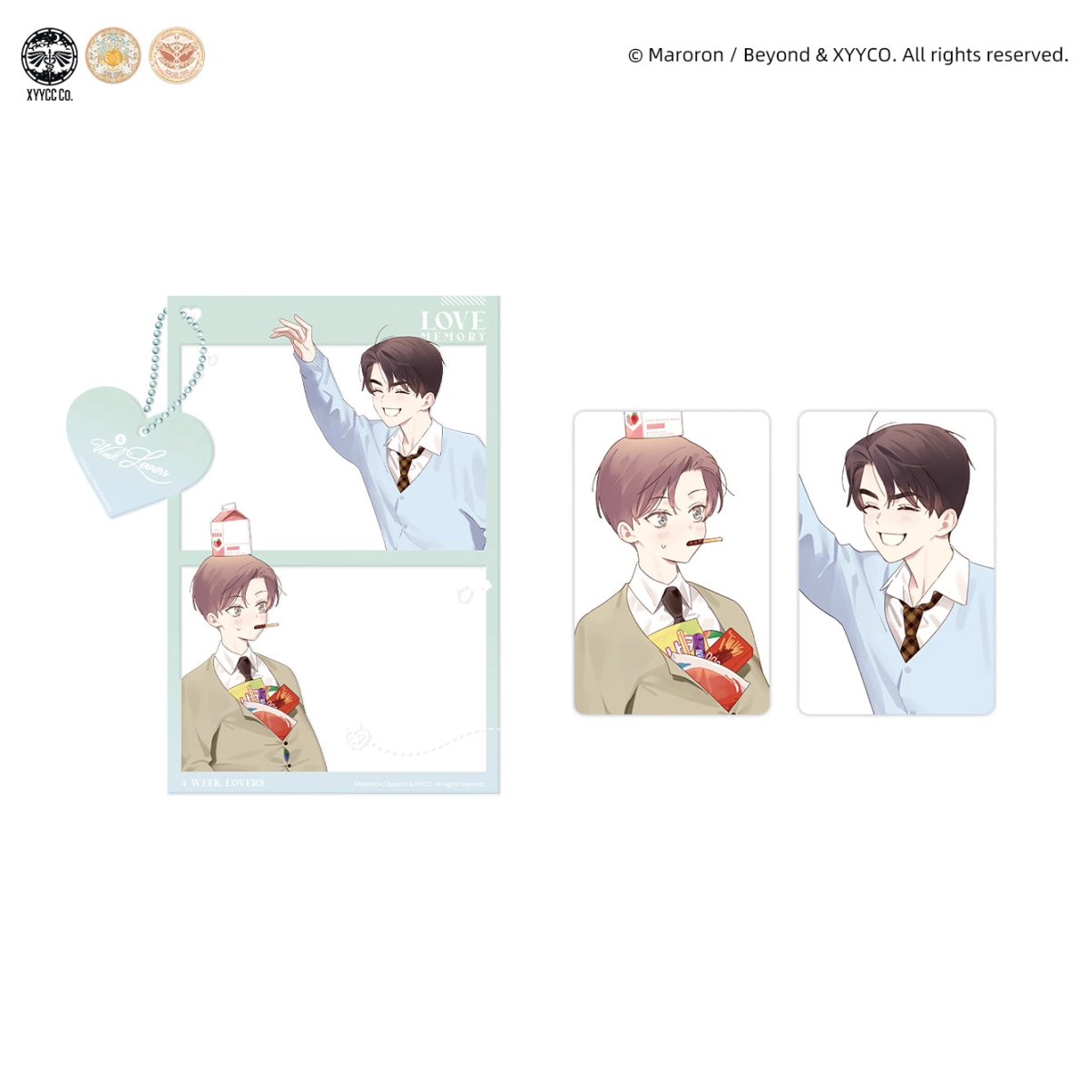4 Week Lovers | Lian Ai Zhui Zong & Xue Sheng Shi Dai & Zhi Jian Chan Rao Series MercuryStudio Anime Goods - FUNIMECITY
