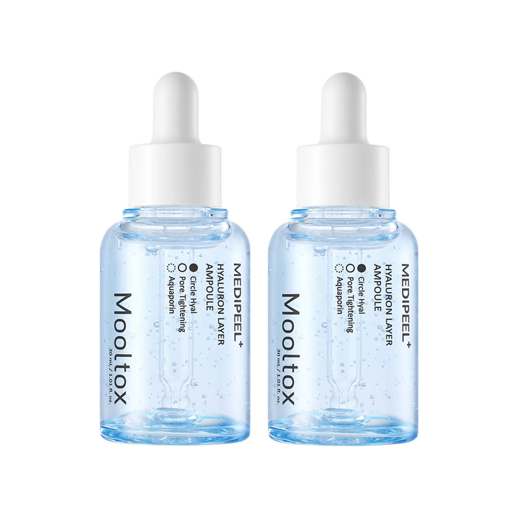 MEDI-PEEL Hyaluron Layer Mooltox Ampoule 30mL Double Set