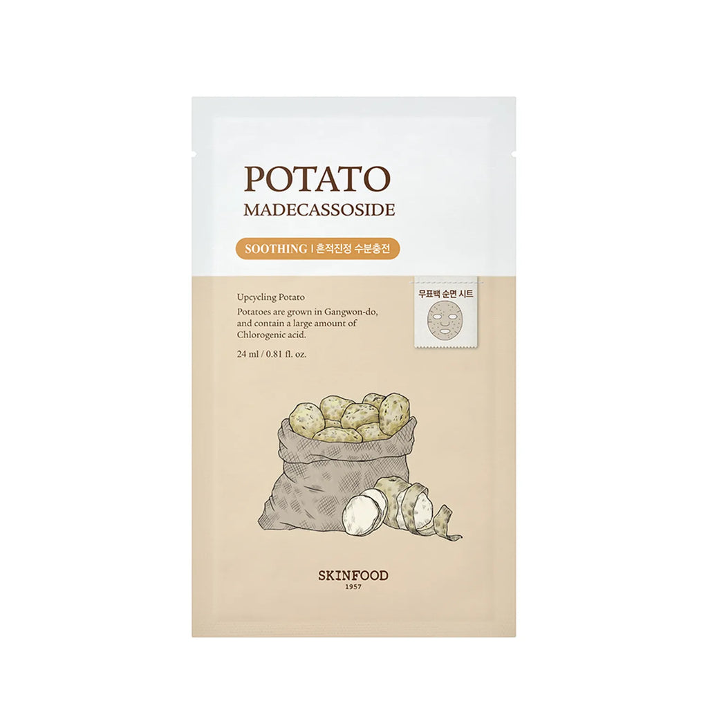 SKINFOOD Potato Madecassoside Mask Sheet 1ea