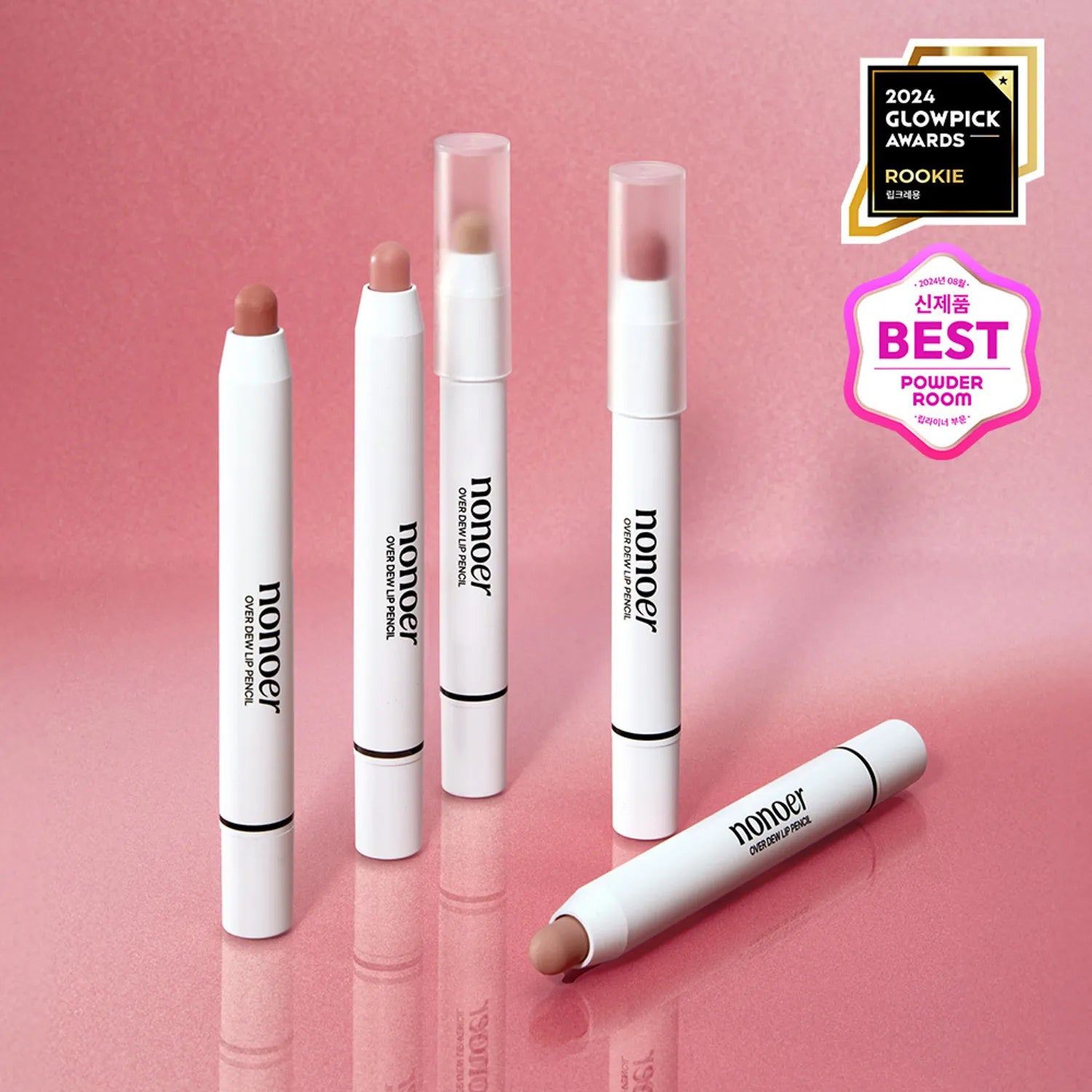 nonoer Over Dew Lip Pencil (9 Colors)