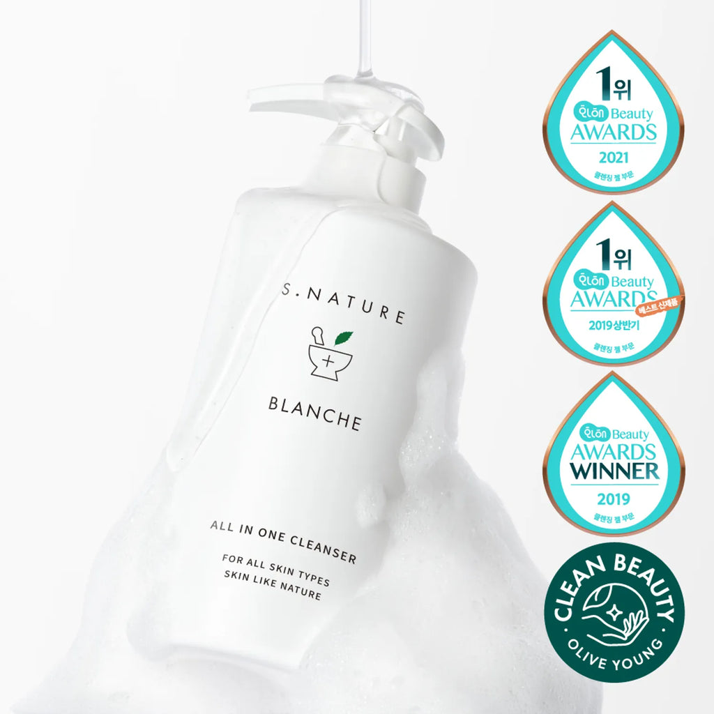 S. NATURE Blanche Cleanser 260mL