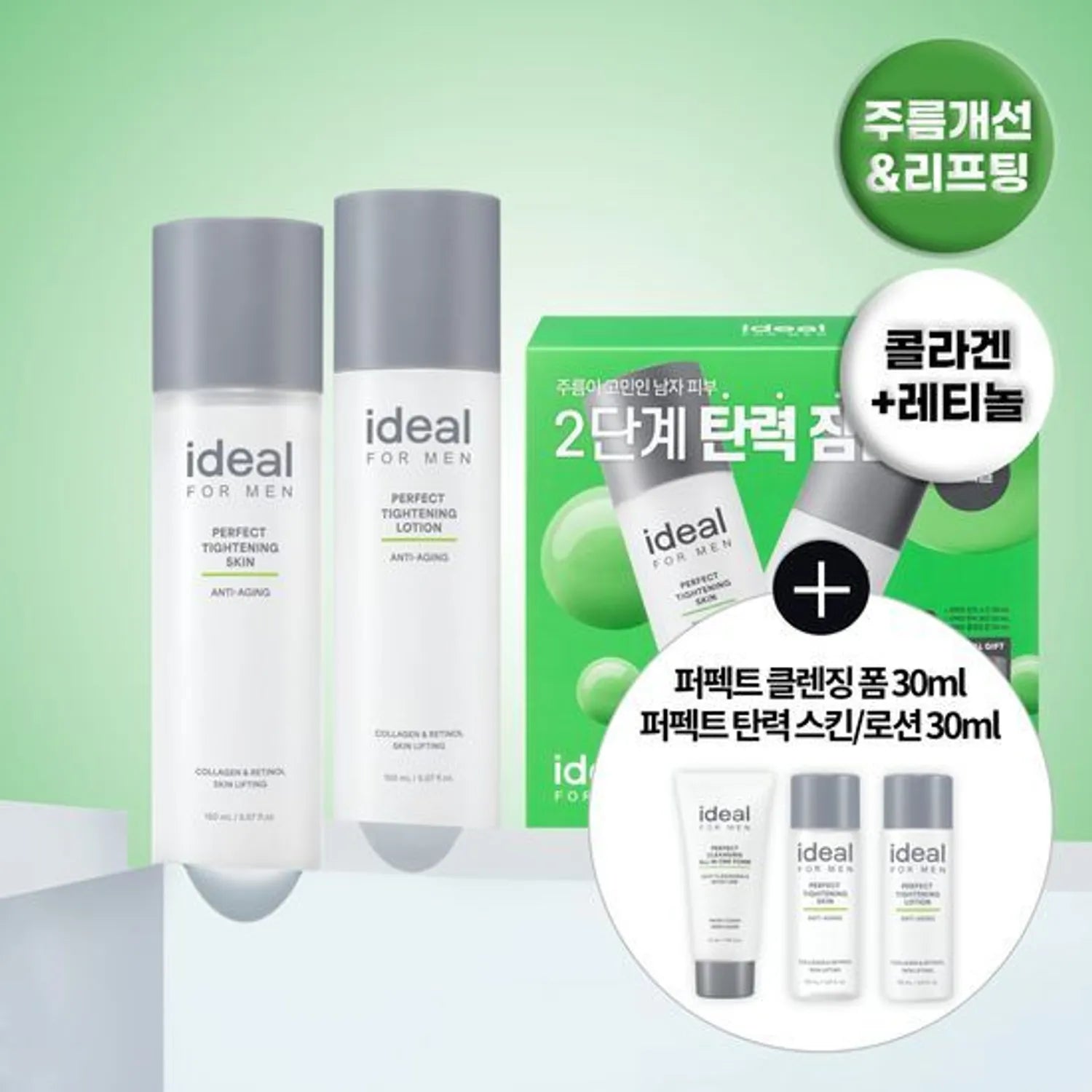 Ideal for Men Perfect Tightening Skincare 2P Set