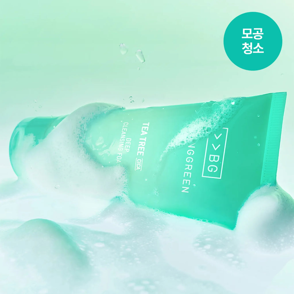BRINGGREEN Tea Tree Cica Deep Cleansing Foam 200ml