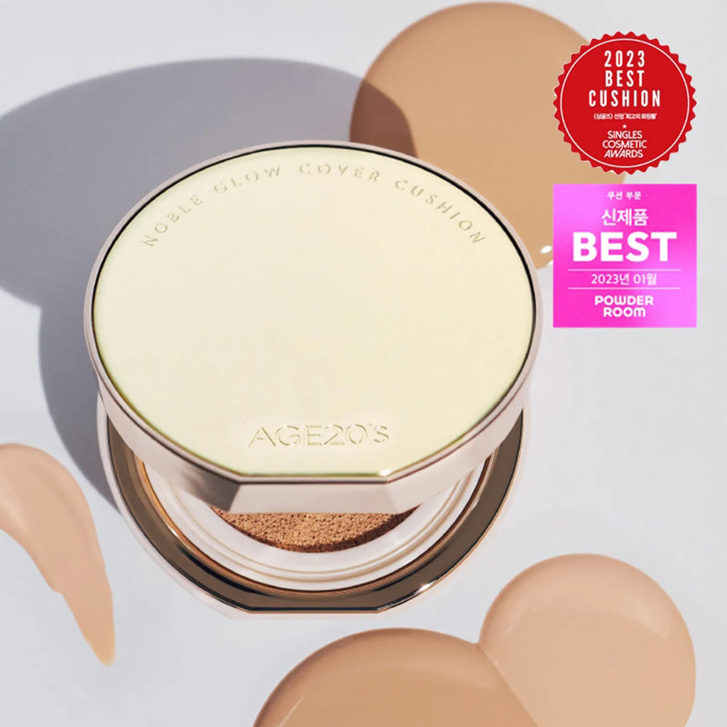 AGE 20&rsquo;s Noble Glow Cover Cushion (Main Product + Refill)