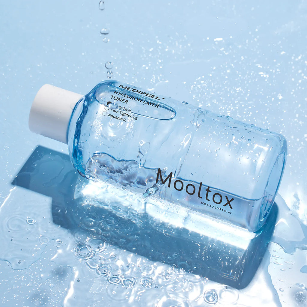 MEDI-PEEL Hyaluron Layer Mooltox Toner 300mL Special Set (+Cream Miniature 20g)