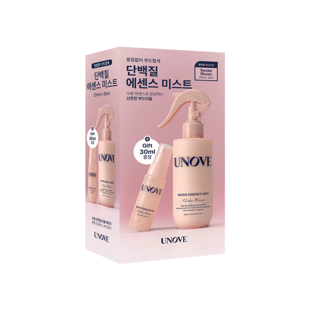 UNOVE Water Essence Mist 200mL+30mL Special Set (Hair Essence Spray)