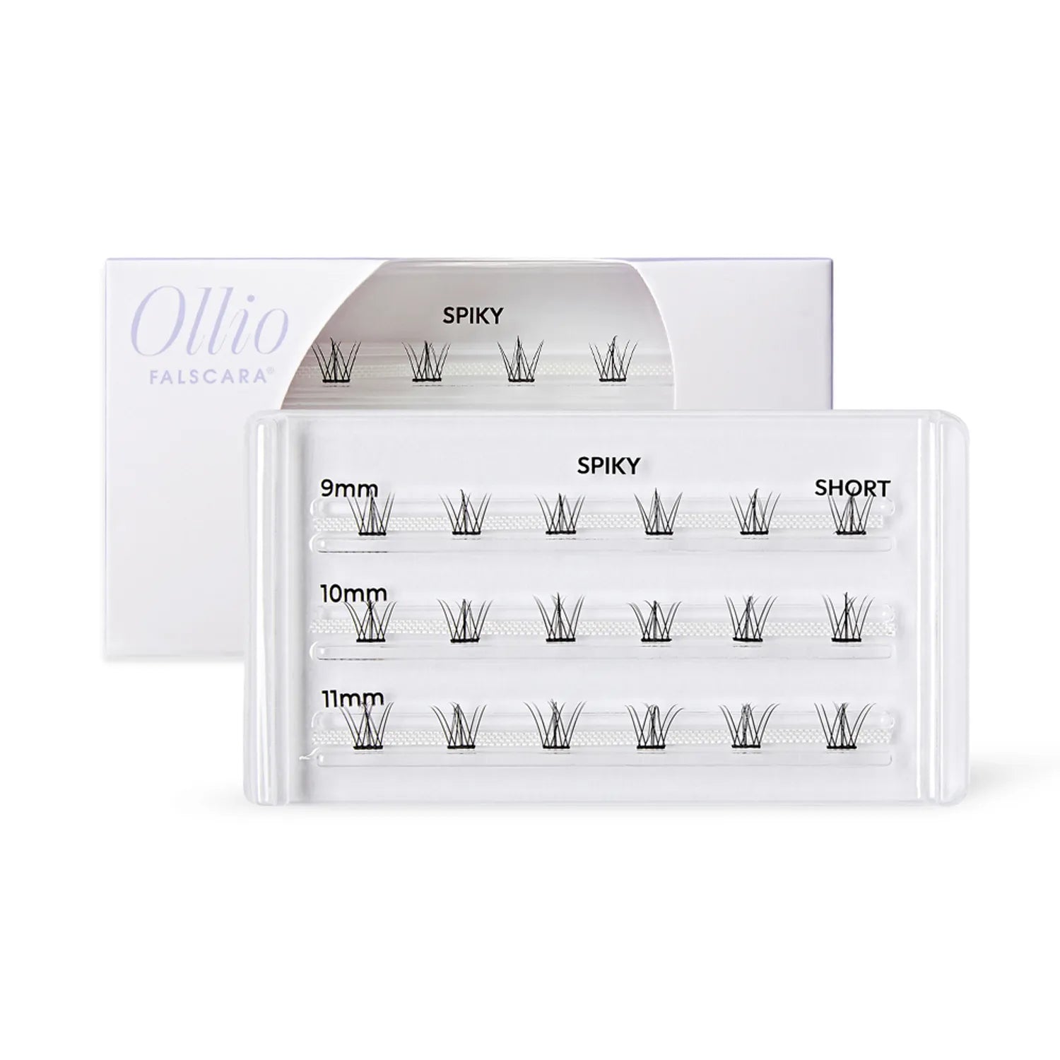 Ollio Falscara Eyelash [Single PACK] (9/10/11mm) 18pcs