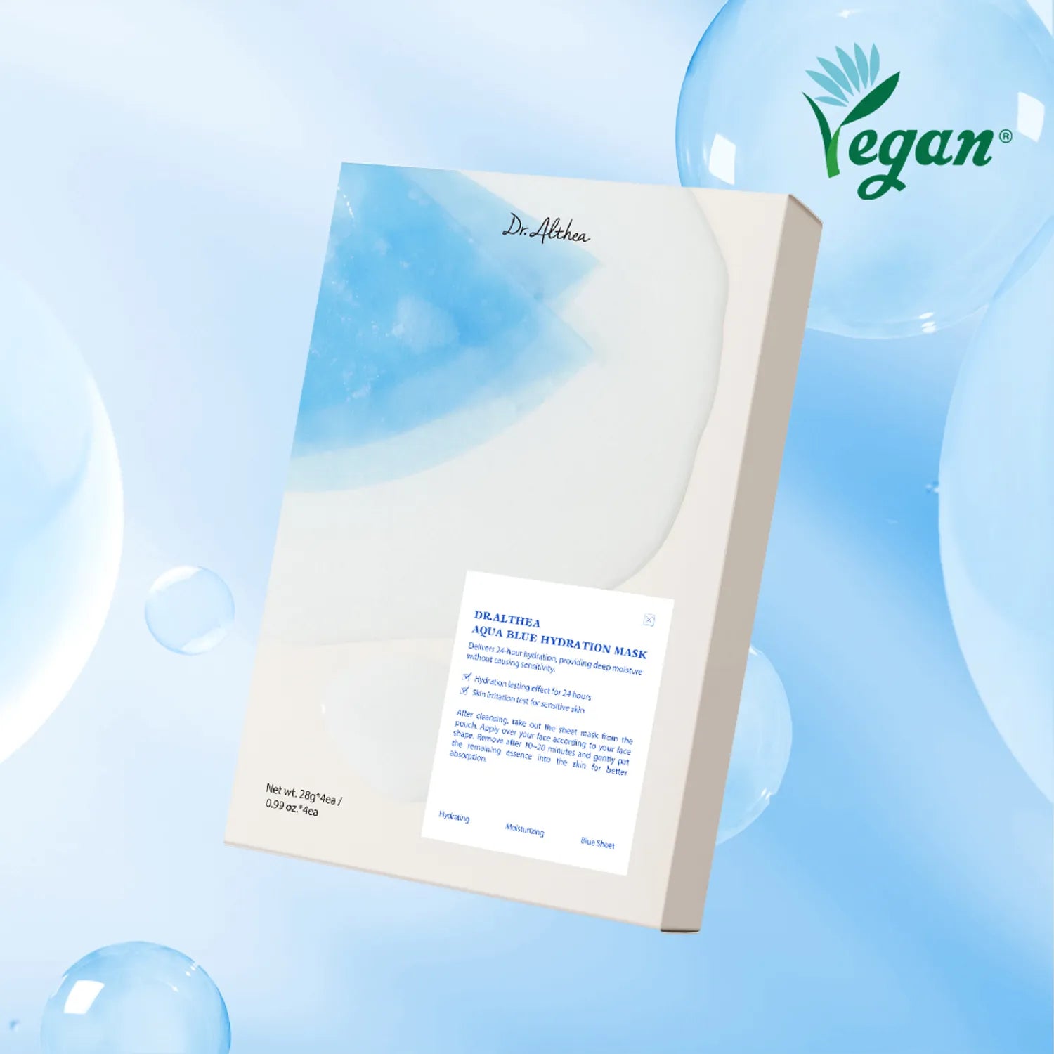 Dr. Althea Aqua Blue Hydration Mask Sheet 4ea
