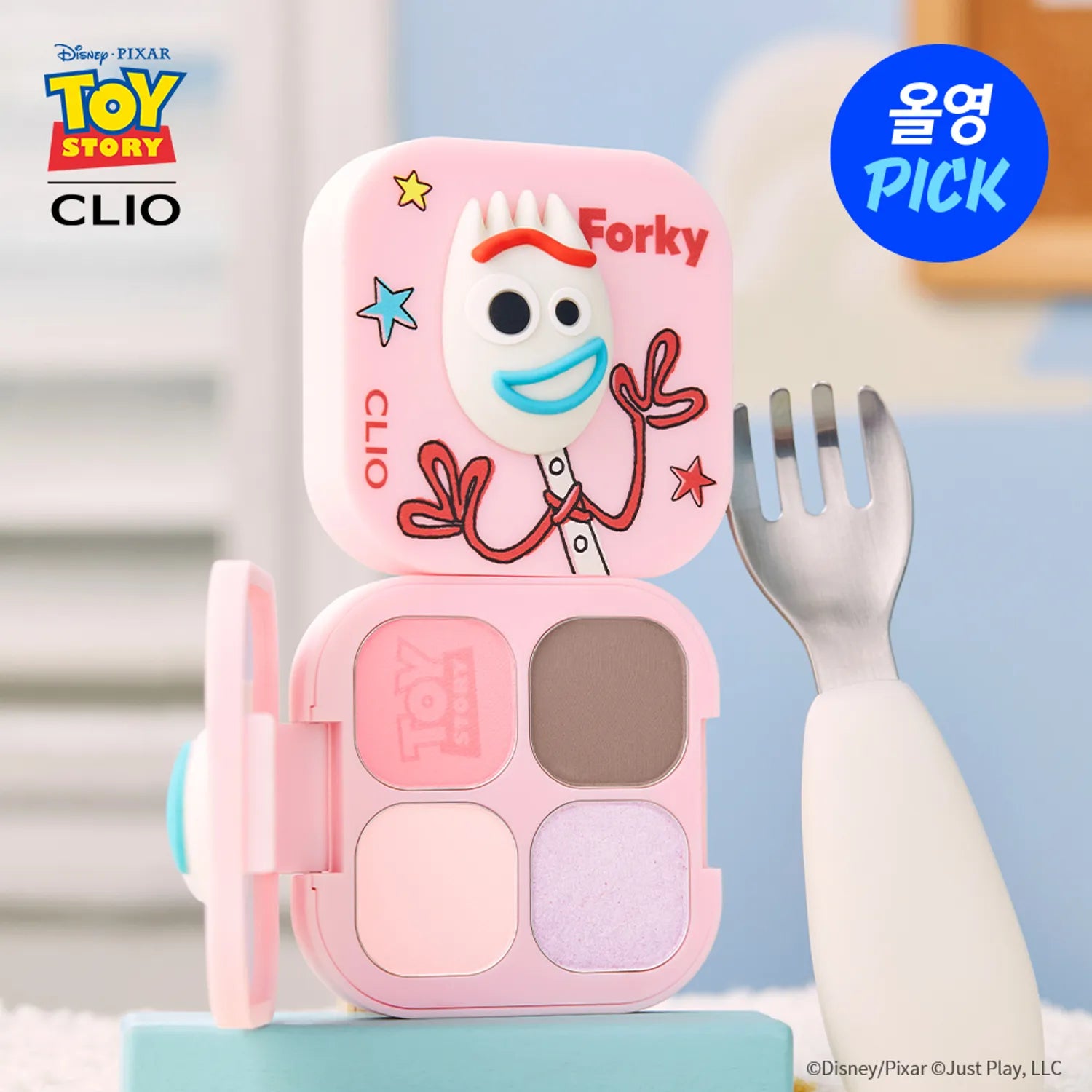 [TOY STORY] CLIO Pro Eye Palette Cube (2 Colors)