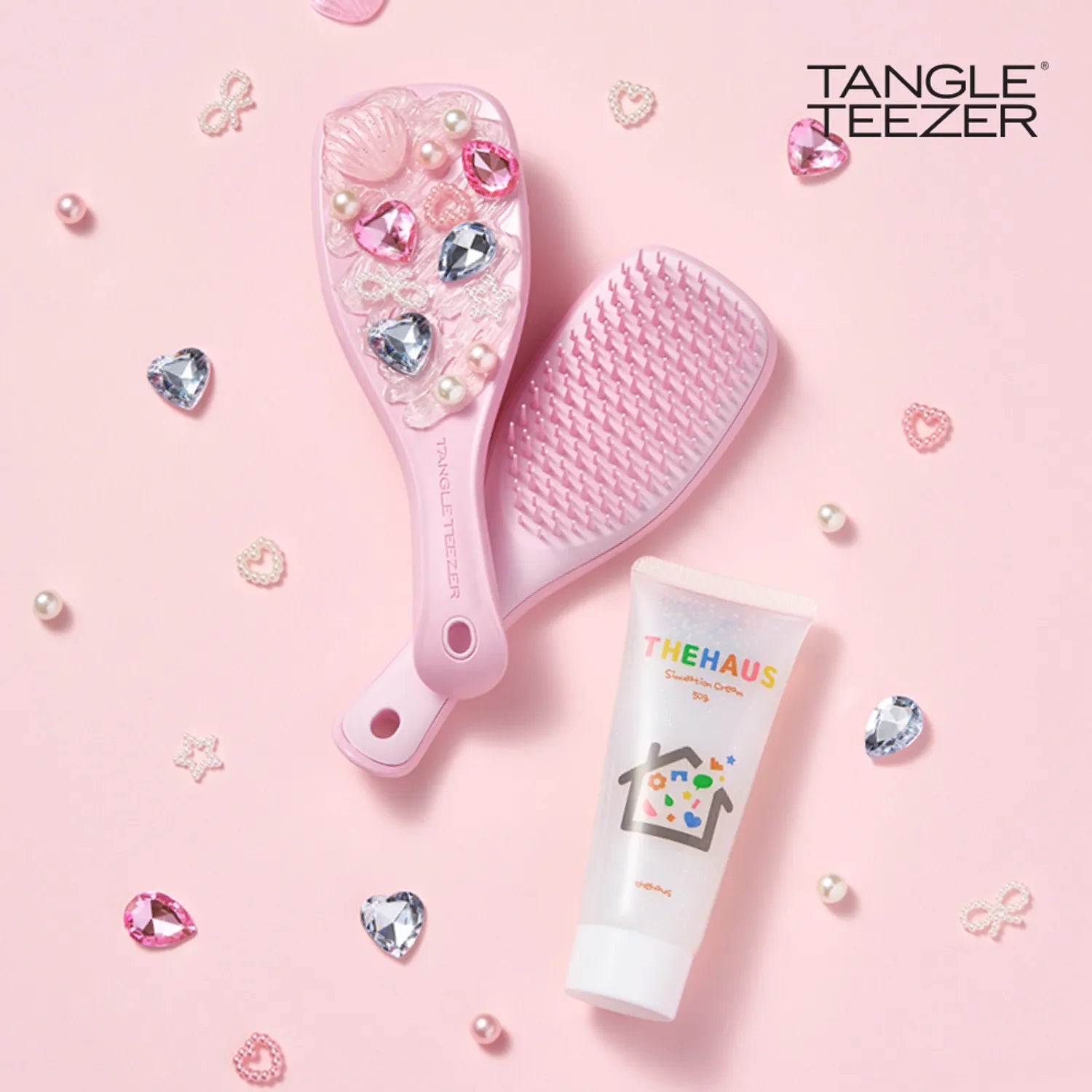 TANGLE TEEZER Decoden DIY Set (Brush, Parts, Deco Glue)