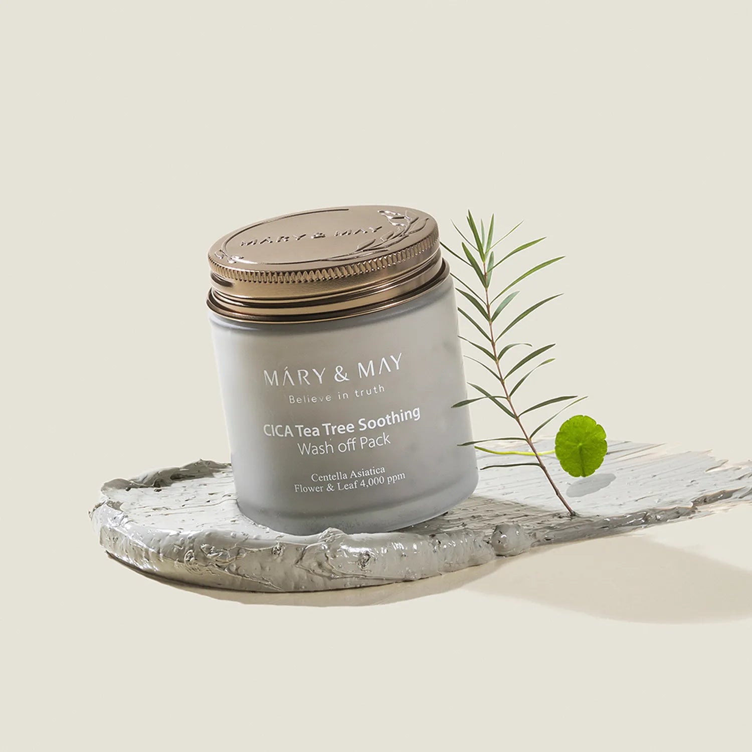 Mary & May Cica Tea Tree Soothing Wash Off Pack 125g