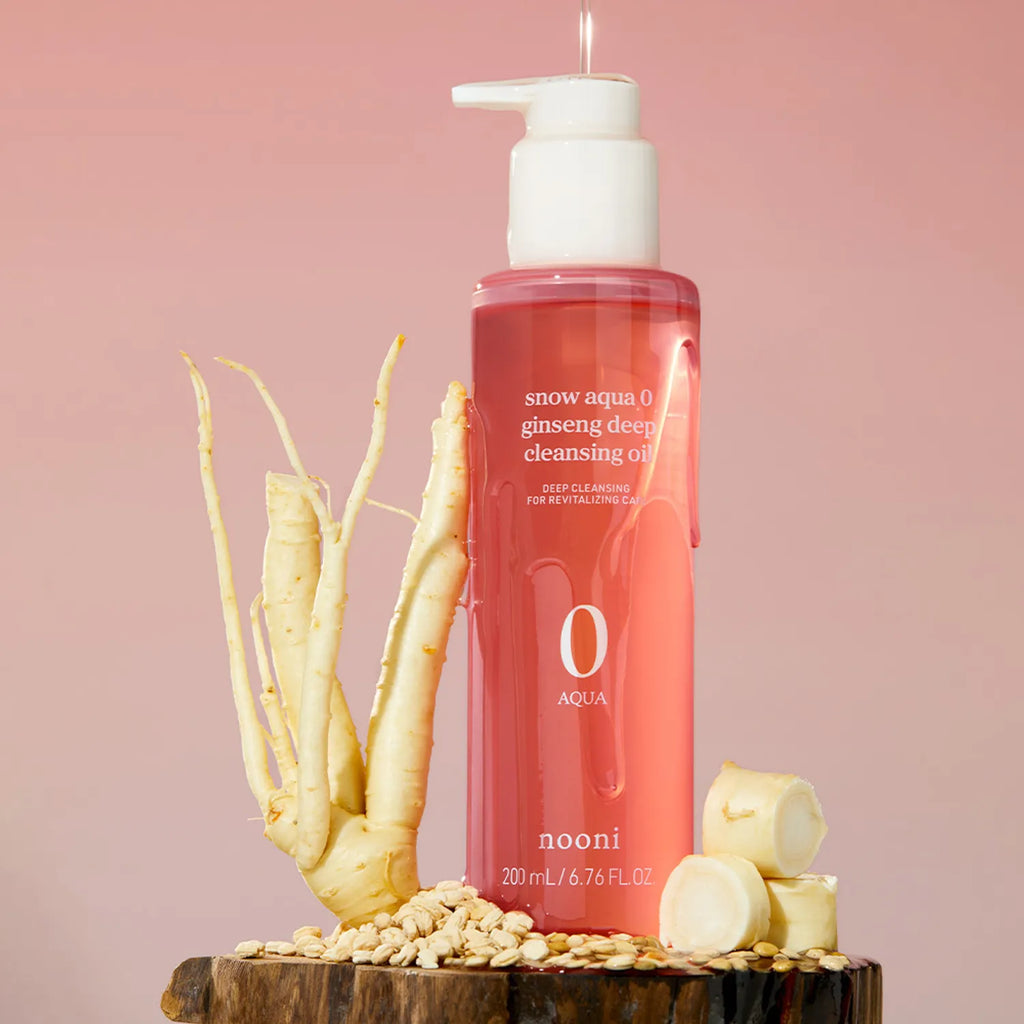 nooni Snow Aqua Zero Ginseng Deep Cleansing Oil (200ml)
