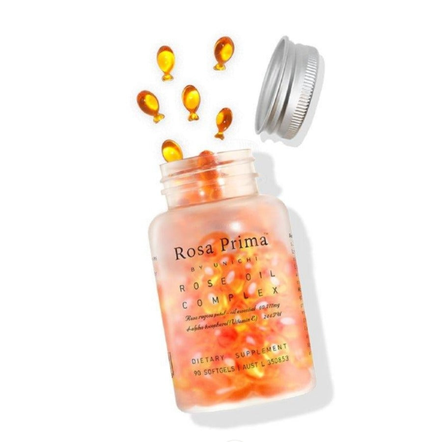 Unichi Rose Essence Fish Oil Capsules 90 Softgels