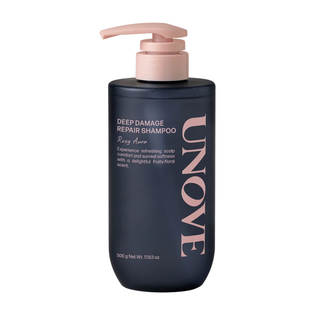 UNOVE Deep Damage Repair Shampoo 500g (Sweet Breeze/Rosy Aura)
