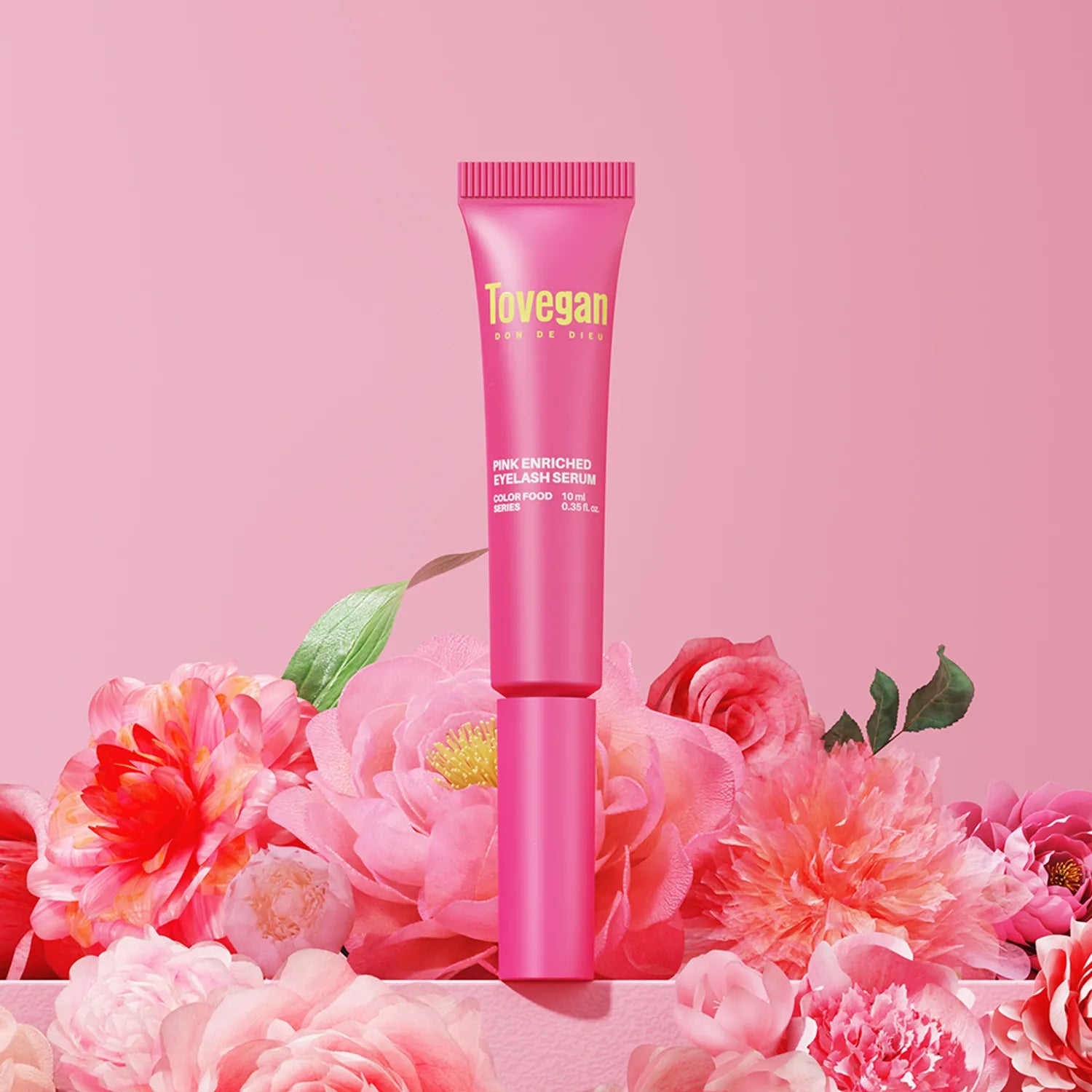 Tovegan Color Food Series Pink Enriched Eyelash Serum 10ml