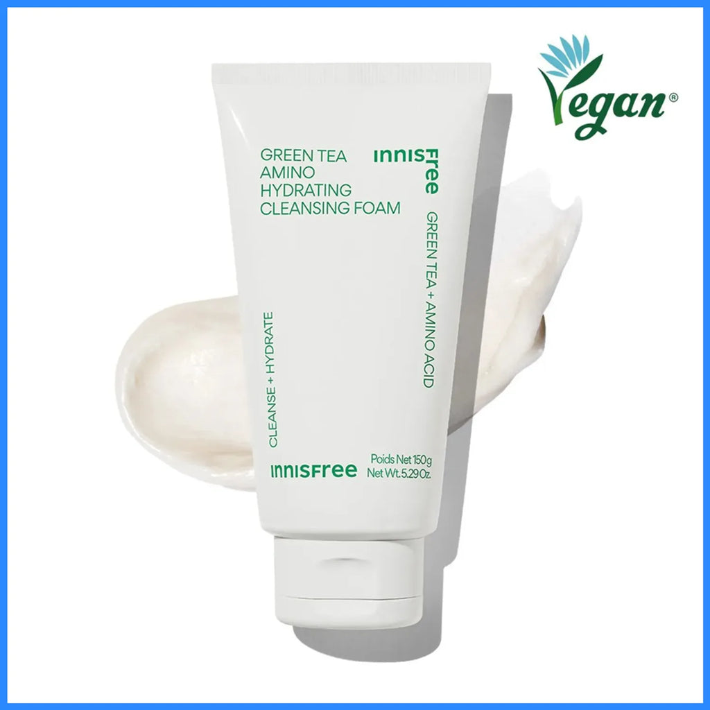 INNISFREE Green Tea Amino Hydrating Cleansing Foam 150g