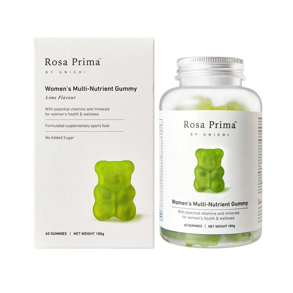 Unichi Teddy Lab Women's Multi-Nutrient Gummies, 60 tablets