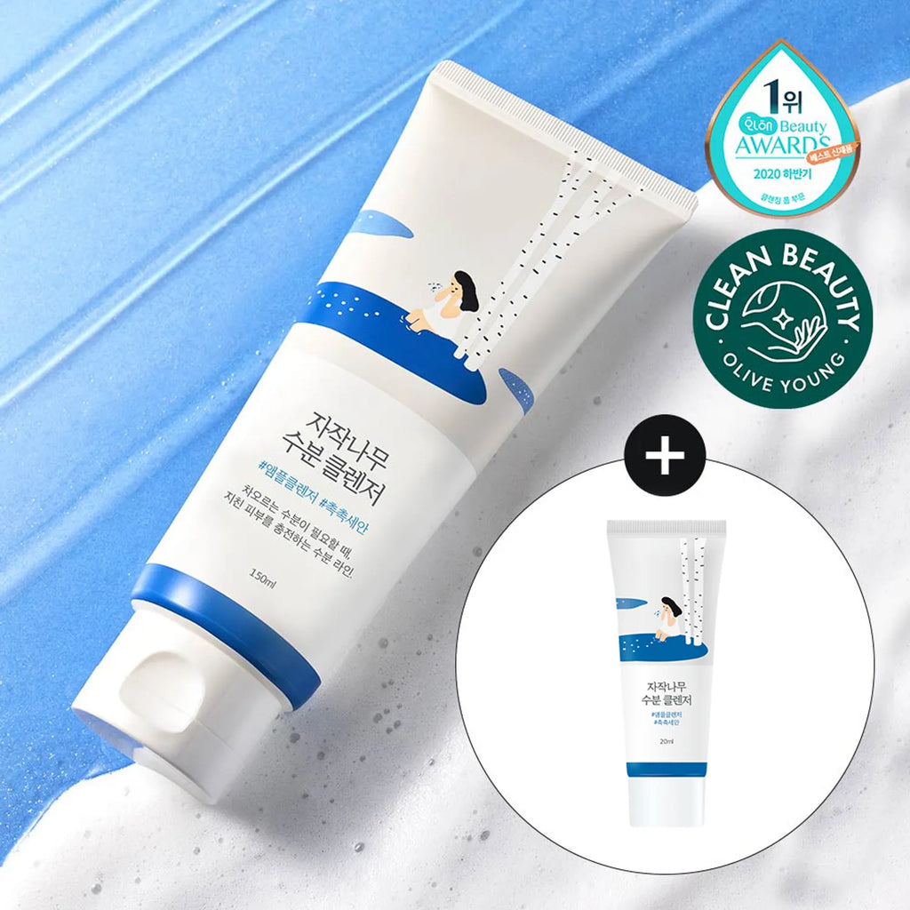 ROUND LAB Birch Juice Moisturizing Cleanser 150ml (+20ml)