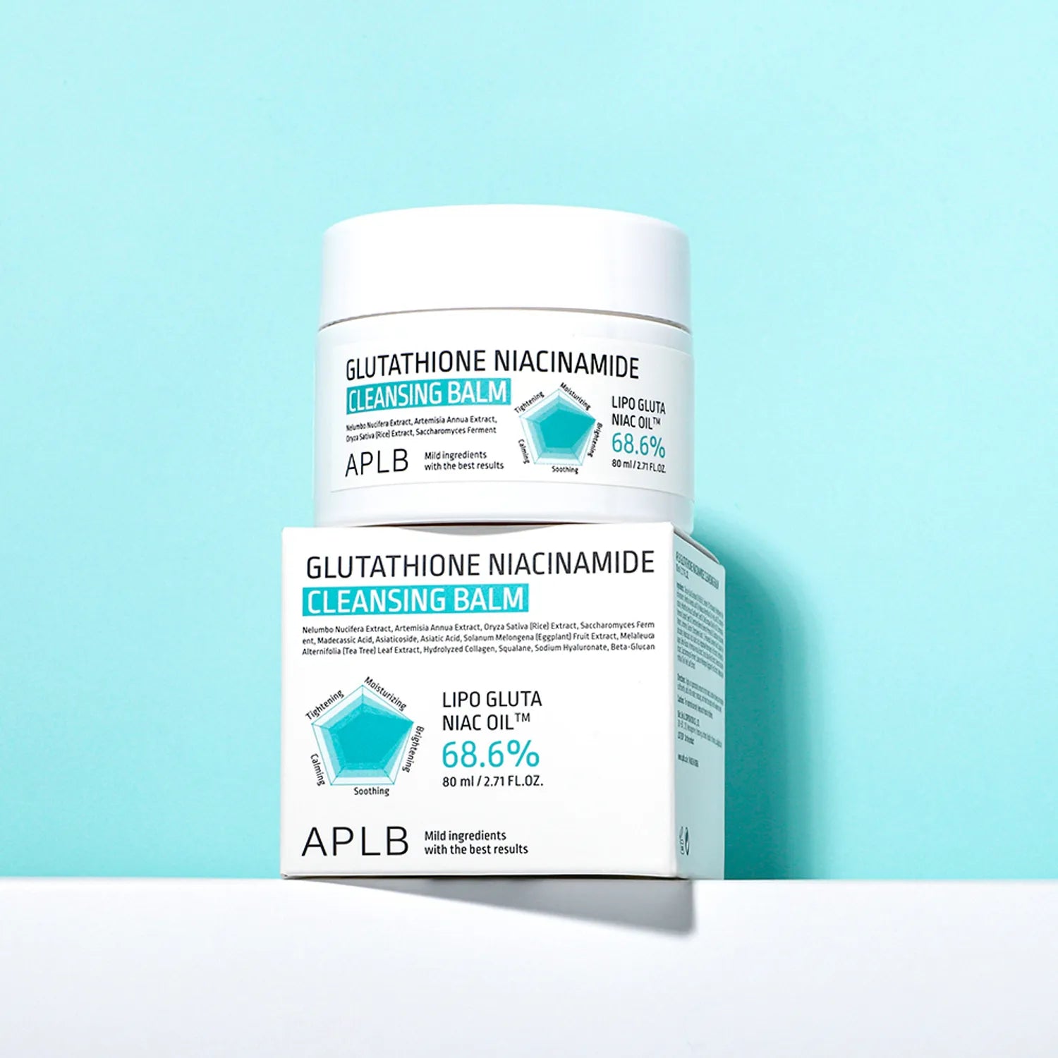 APLB Glutathione Niacinamide Cleansing Balm 80ml