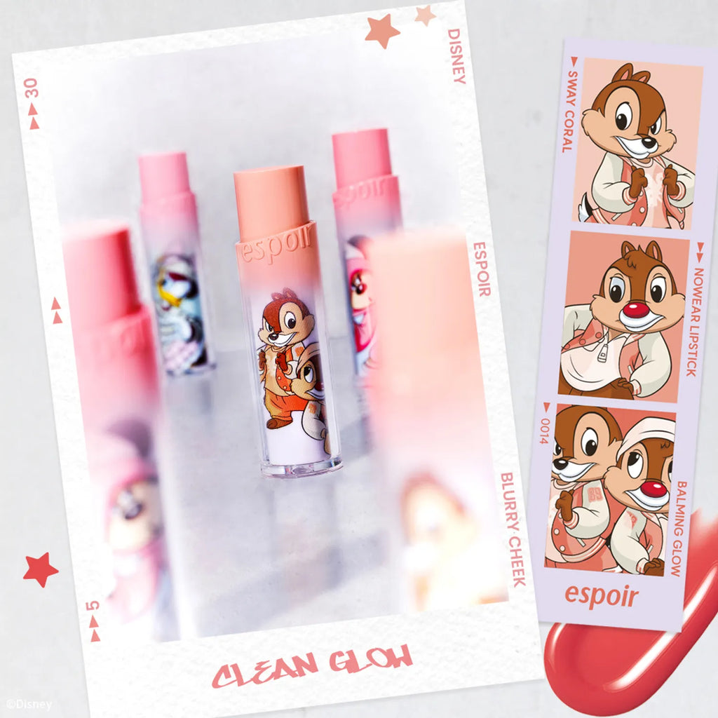 [DISNEY EDITION] espoir Nowear Lipstick Balming Glow 3g