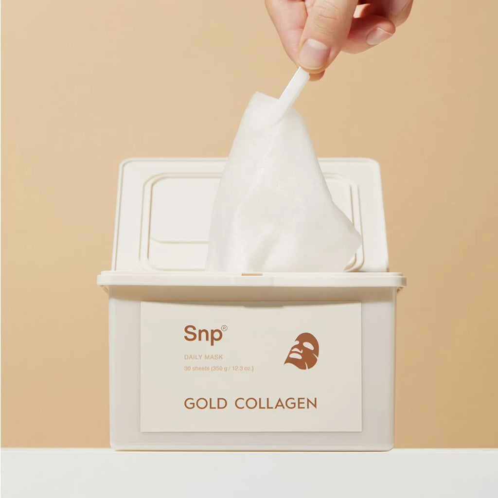 SNP Gold Collagen Daily Mask Sheet 30P