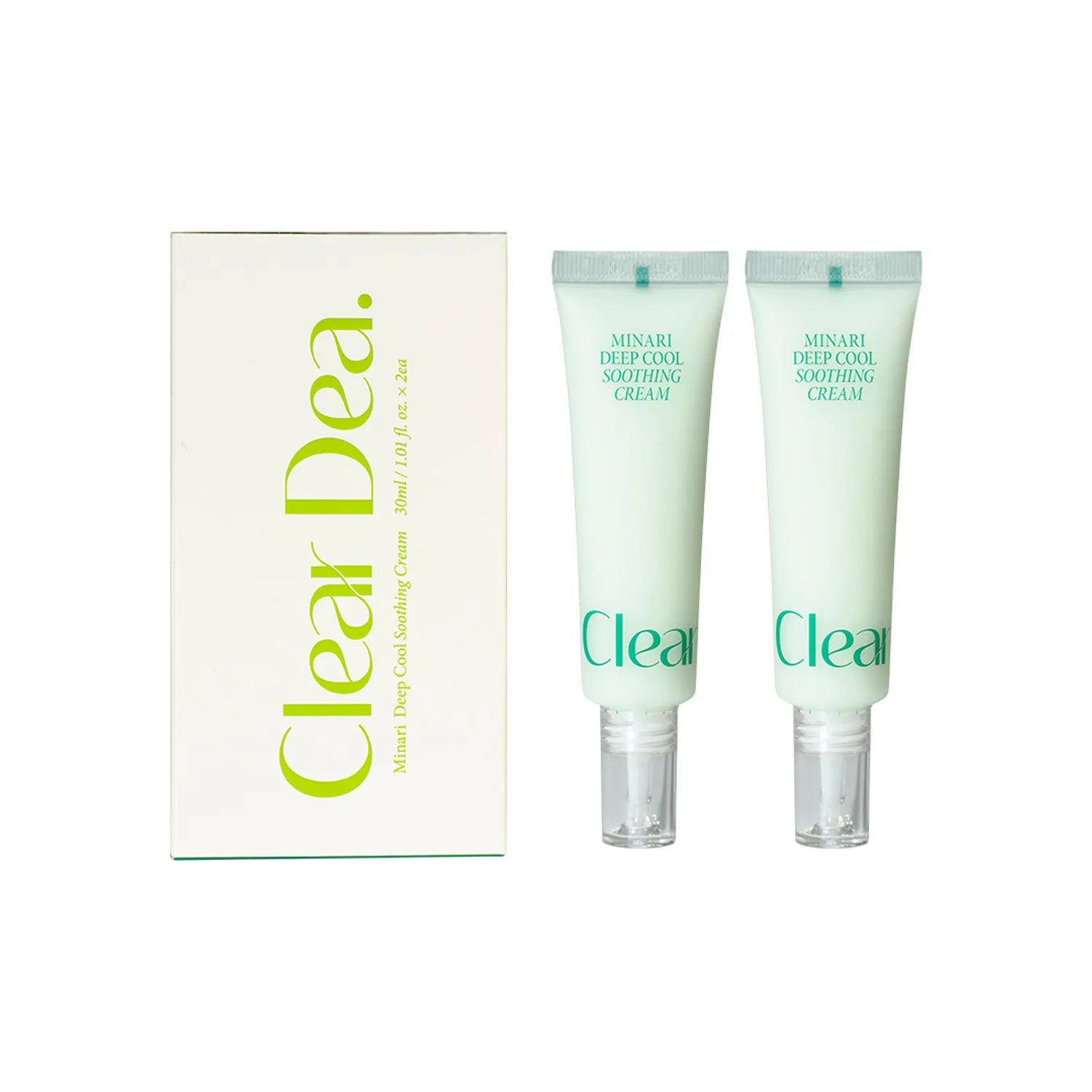 CLEARDEA. Minary Deep Cool Soothing Cream Duo