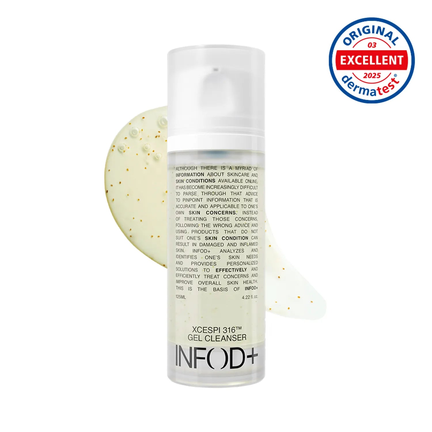 Infodplus XCESPI 316&trade; Gel Cleanser 125ml