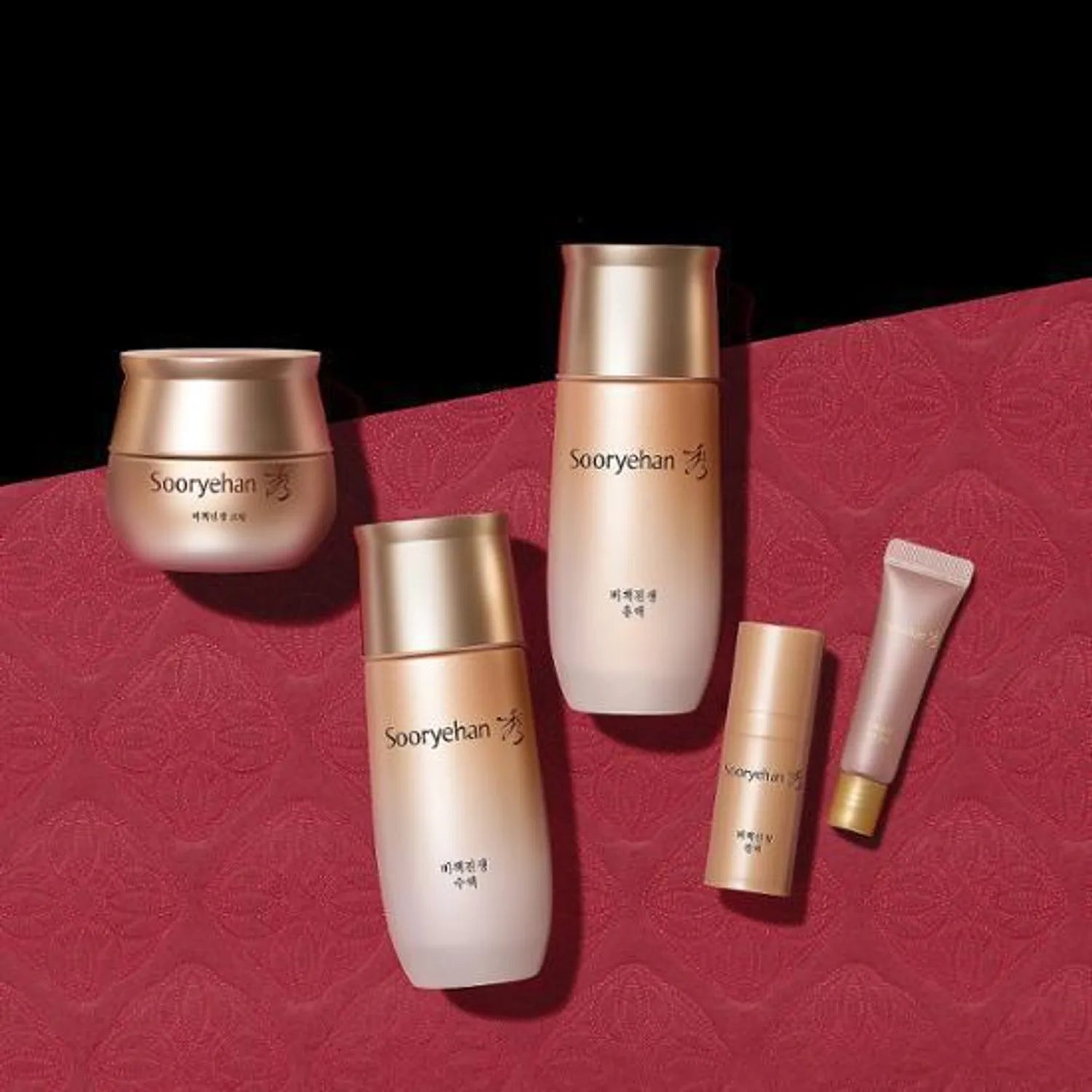 Sooryehan Bichaek True-Rejuvenating 3P Set (Toner 80ml+Lotion 80ml+Cream 30ml)