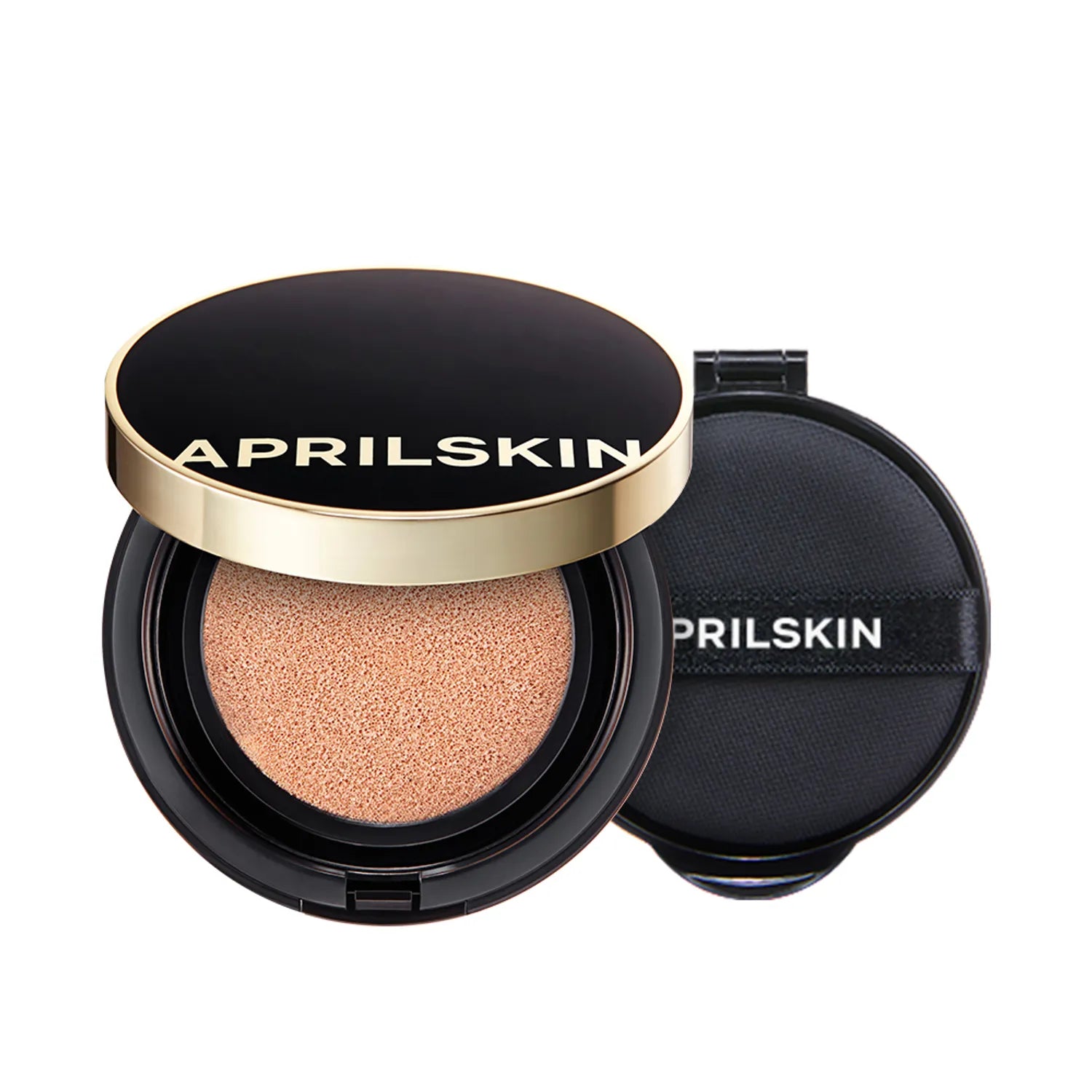 APRILSKIN Magic Snow Cushoin Black 3.0 Set (Original Product + Refill) (4 Shades)