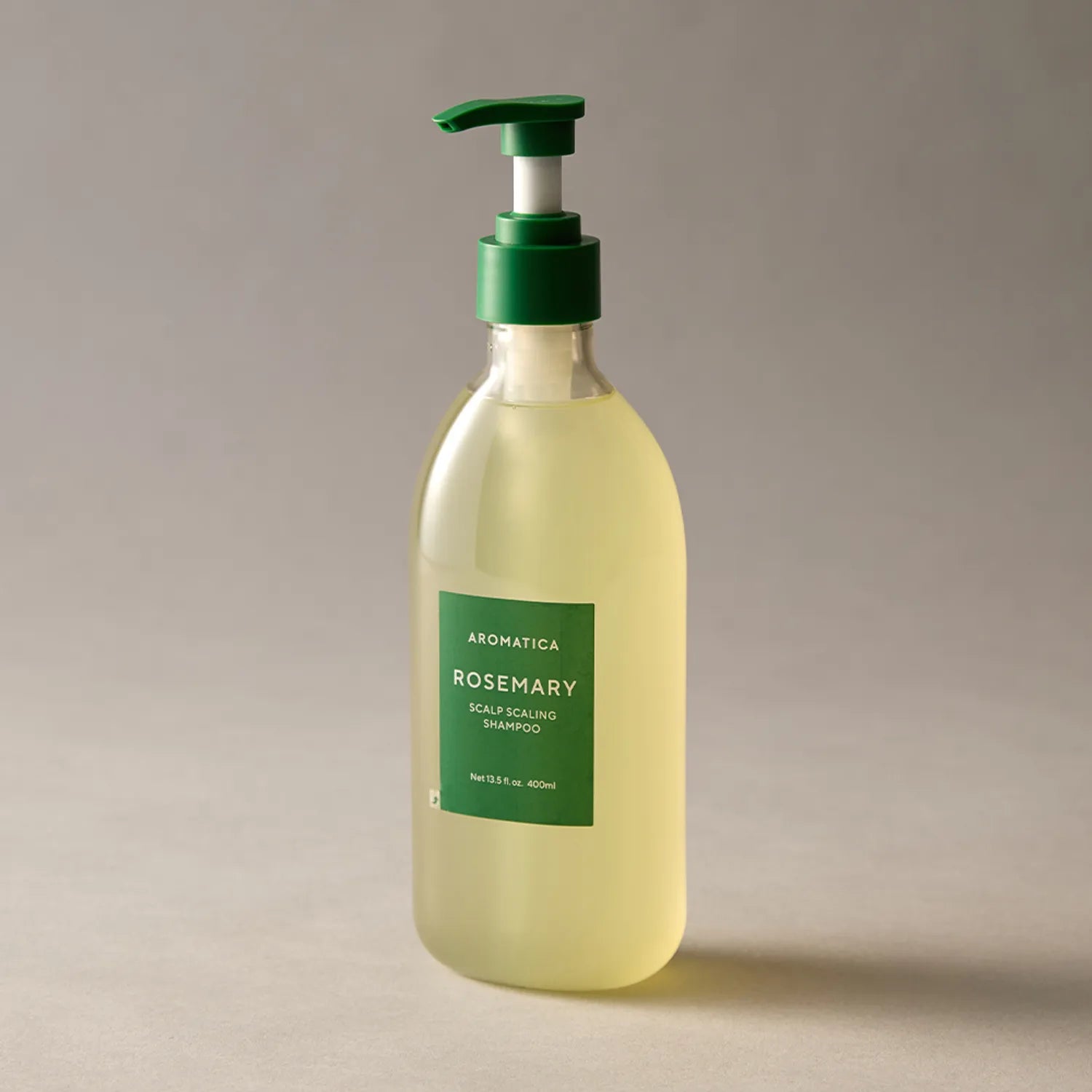 AROMATICA Rosemary Scalp Scaling Shampoo 400ml (NEW Pump)