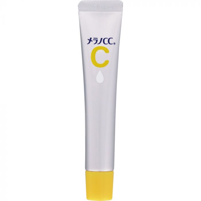 日本乐敦CC淡斑精华液 早c晚a维VC美容液祛痘印保税正品20ml