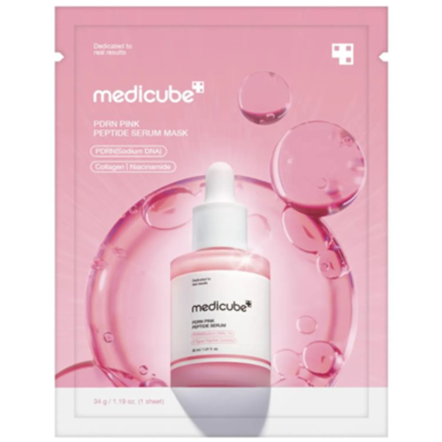 medicube PDRN Pink Peptide Ampoule Mask 1ea