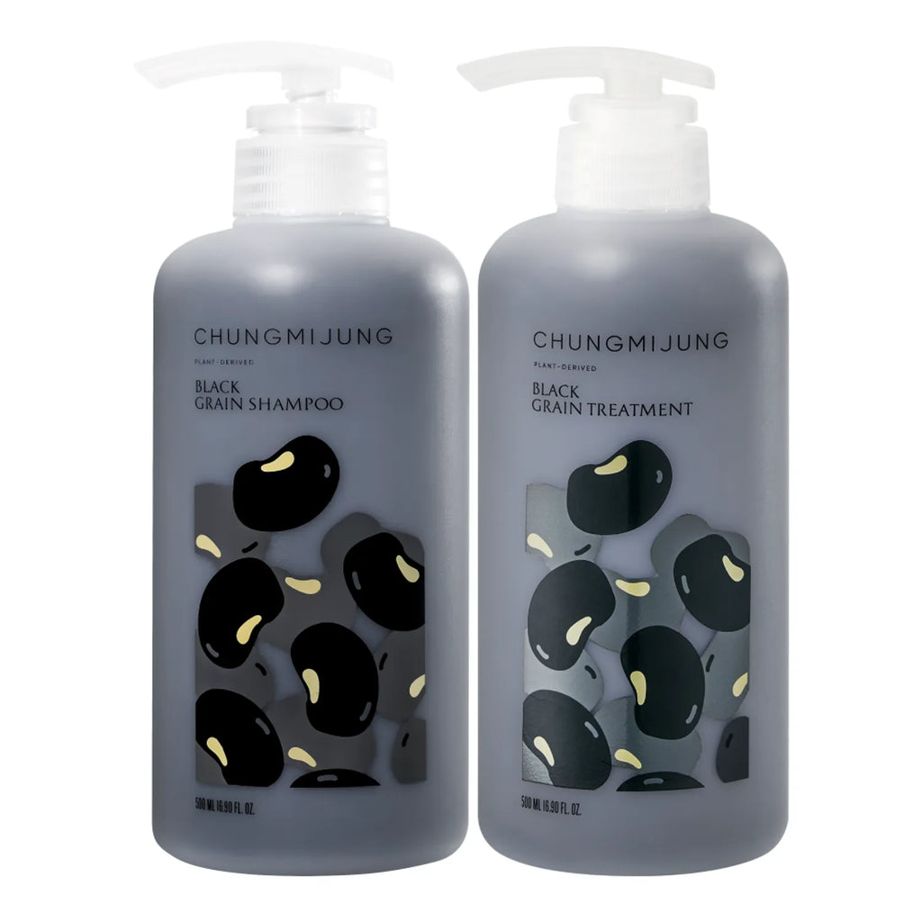 CHUNGMIJUNG Black Grain Shampoo + Treatment Duo Set