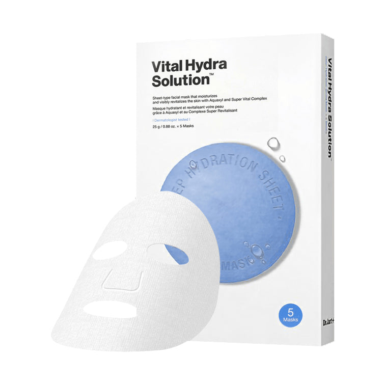 Dr.Jart+ Vital Hydra Solution Face Mask, 5 Sheets/box*3【Value Pack】