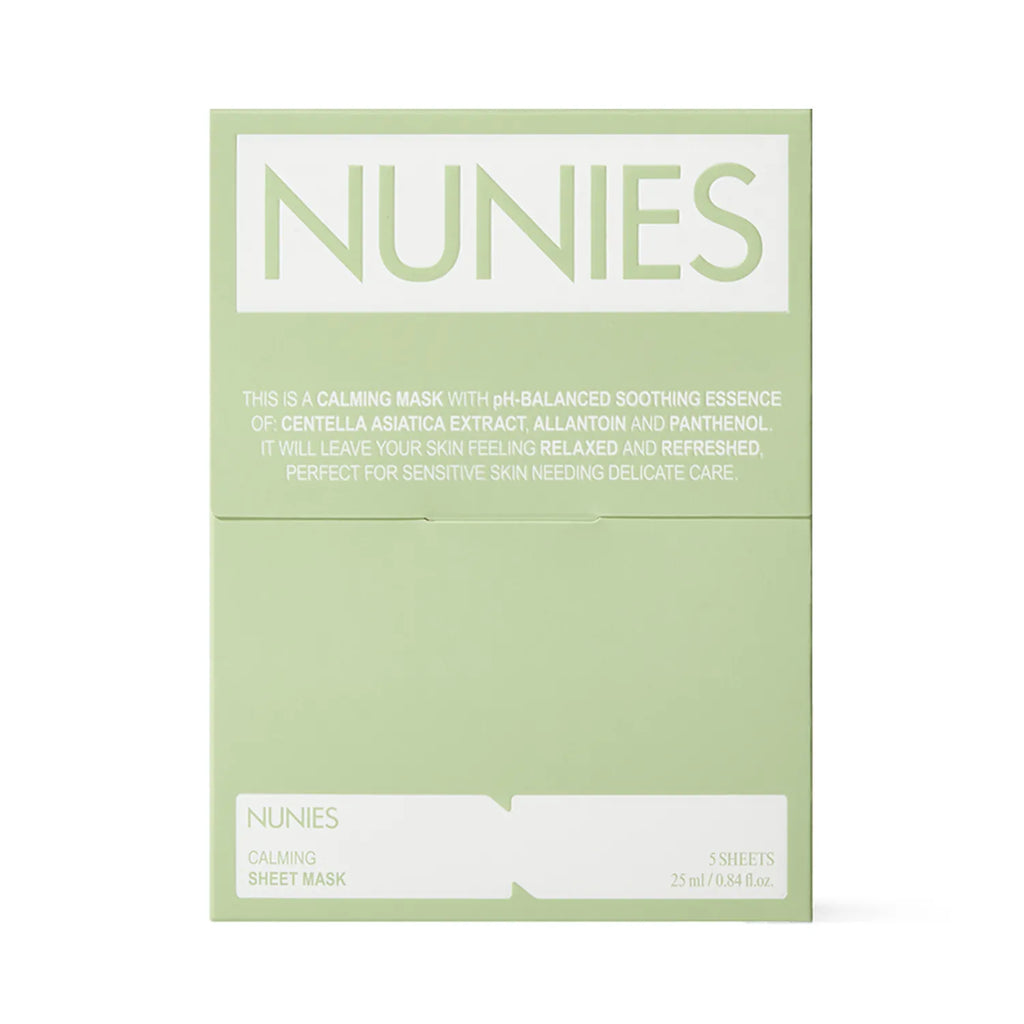 NUNIES Calming Sheet Mask Cica Magnet 5ea