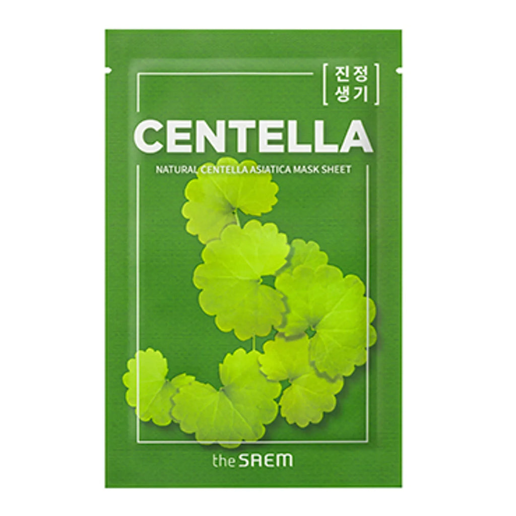 The SAEM Natural Centella Asiatica Mask Sheet 1ea