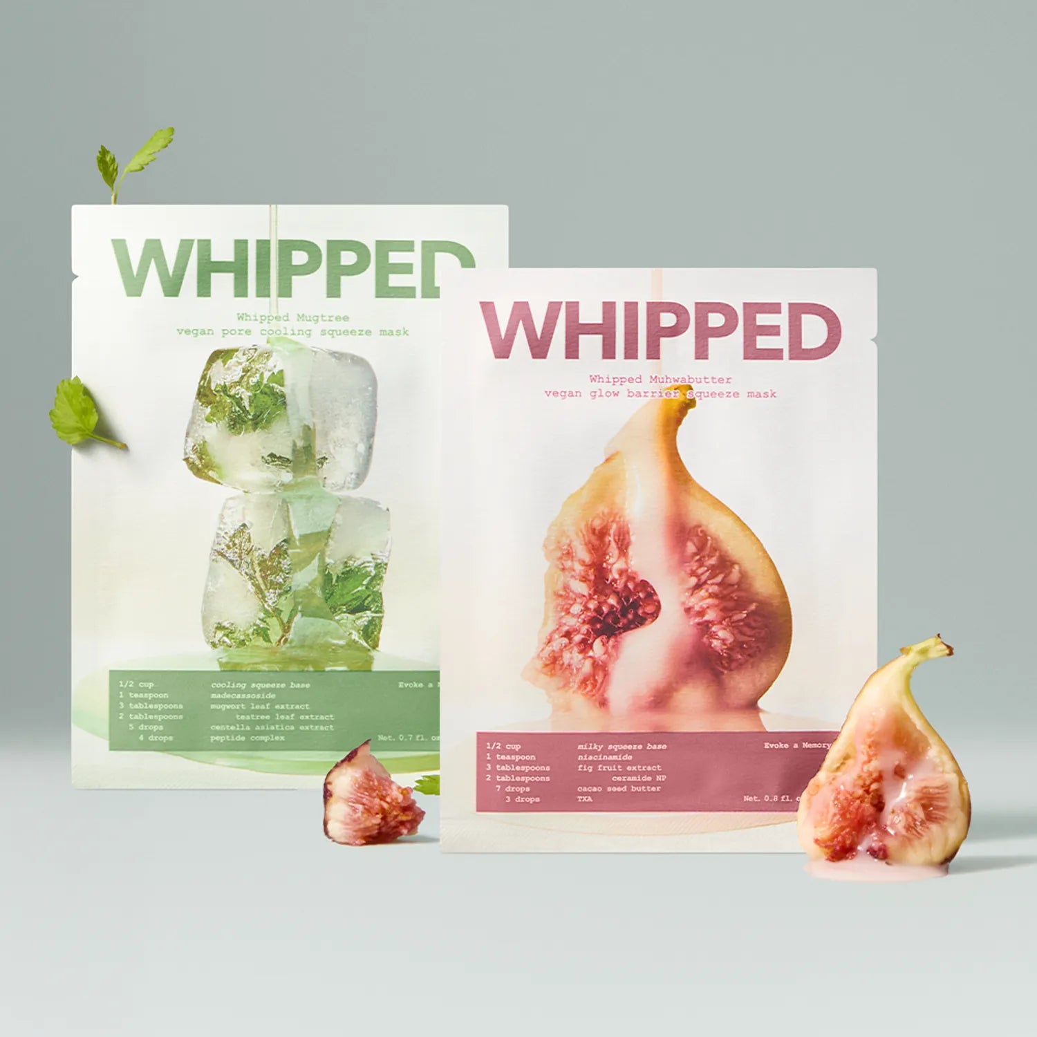 Whipped Muhwabutter Vegan Glow Barrier Squeeze Mask Sheet 1ea