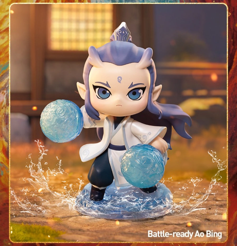POPMART's "Nezha: The Demon Child Conquers the Dragon King" Innate Bond Series Figurine Blind Box
