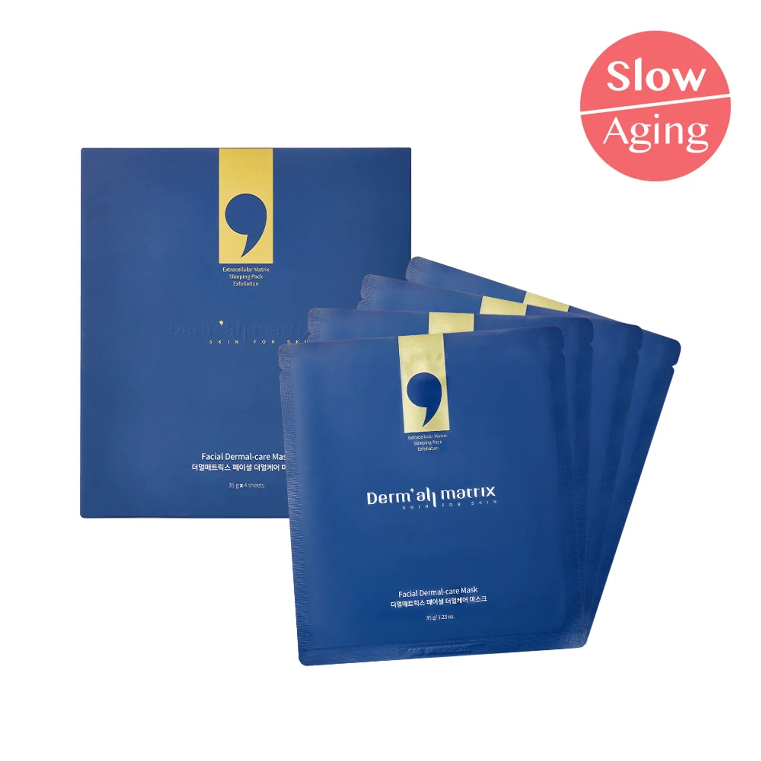 Dermall Matrix Facial Dermal-care Mask Sheet 4ea