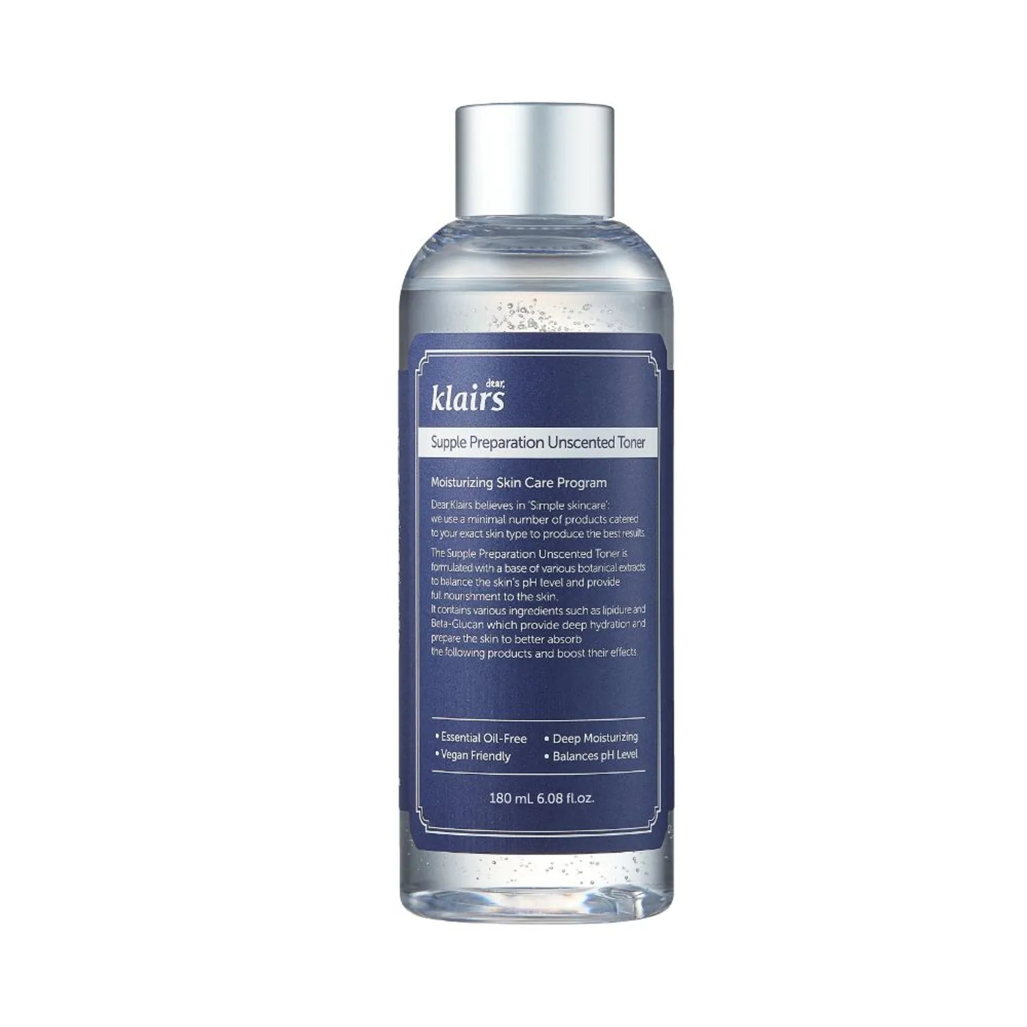 dear, klairs Supple Preparation Unscented Toner 180ml