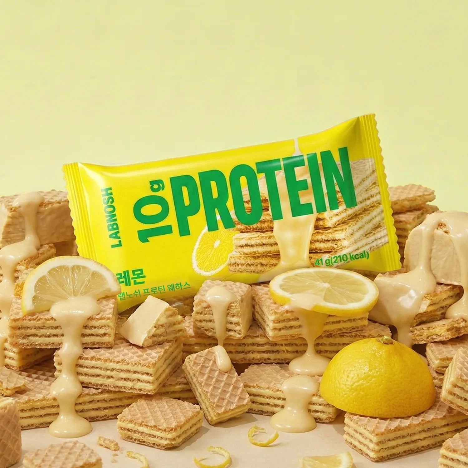 Labnosh Protein Wafer #Lemon 41g