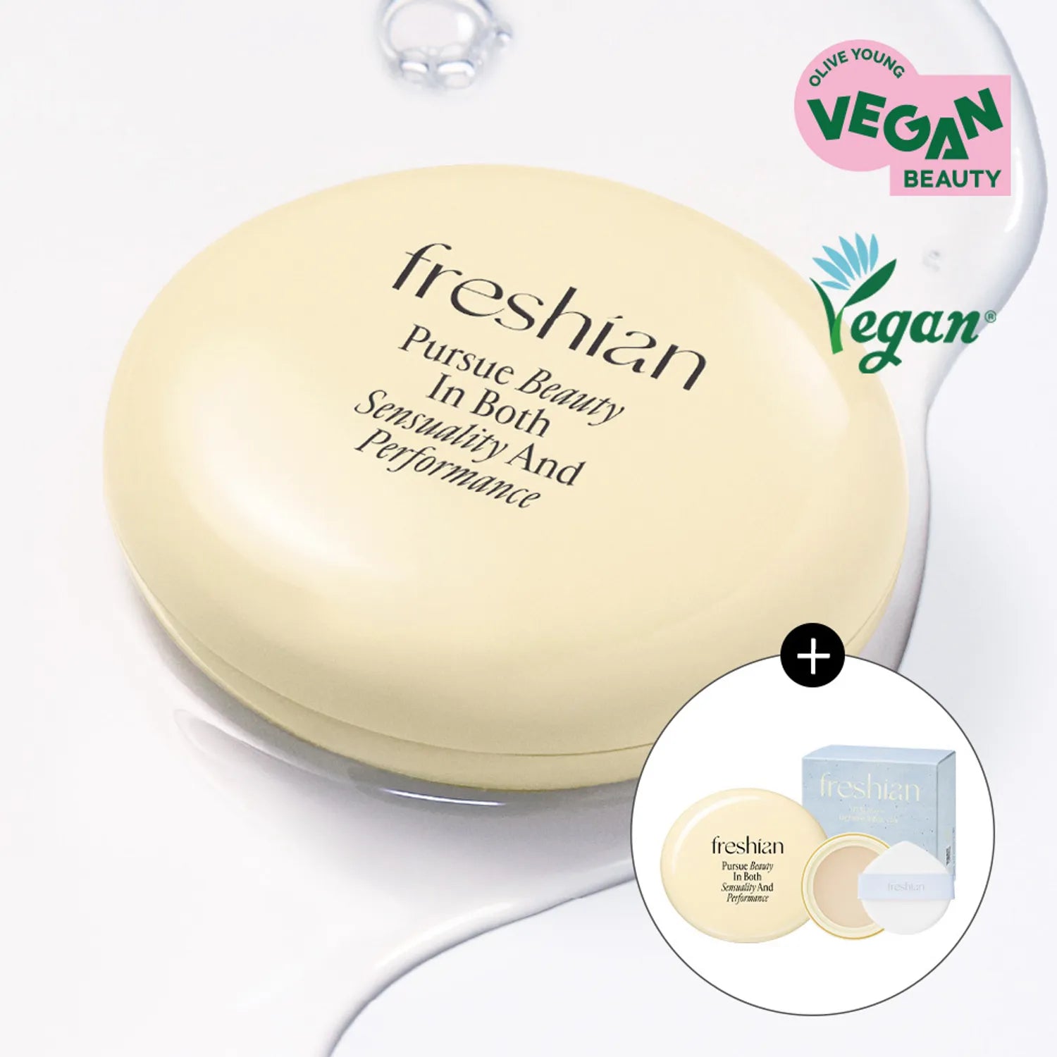 freshian Pepta-Serum Cushion(+Refill) (3 Shades)